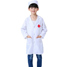 Fantasia Infantil de Médico e Enfermeira – Roupinha Unissex para Brincar de Profissões