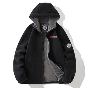 Jaqueta Masculina Polar para Inverno com Bolsos Casual - (Promoção de Inverno 2025)