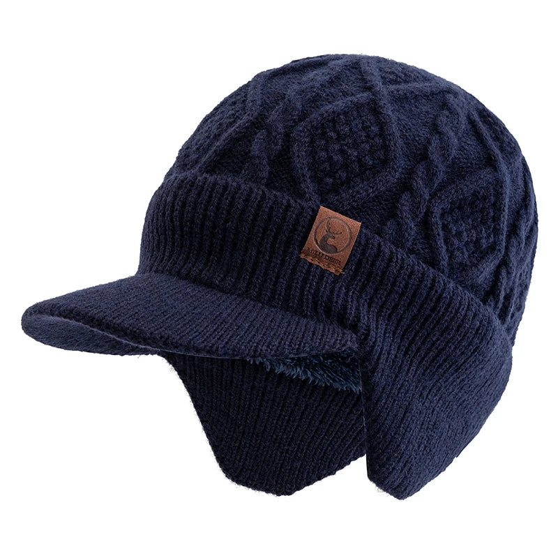 Touca Estilo Boné com Aba para Ouvido e Forro Super Macio – (Promoção de Inverno 2025)