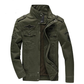 Jaqueta Militar Masculina Estilo Air Force - (Promoção de Inverno 2025)