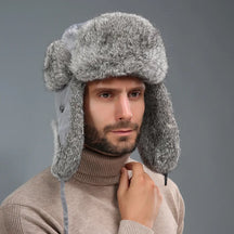 Chapéu Masculino de Inverno com Protetor de Orelha e Forro Quente – (Promoção de Inverno 2025)