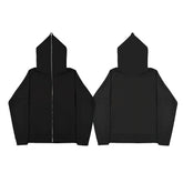 Jaqueta Masculina Moletom com Capuz Retrô e Zíper (Promoção de Inverno 2025)