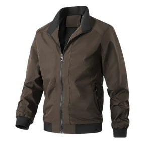 Jaqueta Masculina Bomber Manga Longa Estilo Britânico Para Inverno – (Promoção de Inverno 2025)