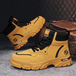 Bota Masculina Tática para Trilhas com Cano Curto Respirável Leve e Antiderrapante – (Promoção de Inverno 2025)