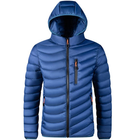 Jaqueta Masculina Corta-Vento Parka Casual Fashion com Capuz - (Promoção de Inverno 2025)