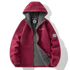 Jaqueta Masculina Polar para Inverno com Bolsos Casual - (Promoção de Inverno 2025)