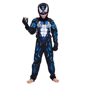 Fantasia Infantil VN Preto – Macacão 3D em Spandex Unissex