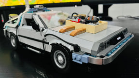 Brinquedo De Volta para o Futuro DL – Montagem de Carro Clássico do Filme