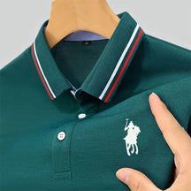 Camisa Masculina Polo Casual Simples Manga Curta - Lojas Olevs Brasil