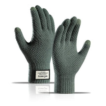 Luvas Masculinas de Inverno em Malha Premium com Função Touch