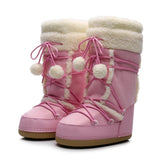 Bota Feminina de Cano Médio com Plataforma e Forro Confortável – (Promoção de Inverno 2025)
