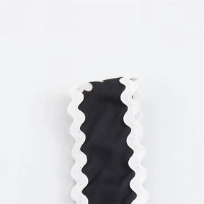 Vestido Midi Preto Bordado Elegante