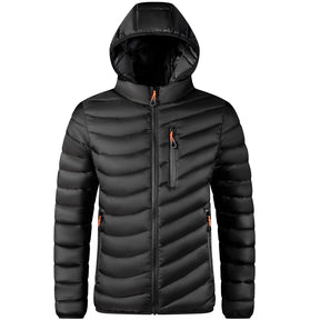 Jaqueta Masculina Corta-Vento Parka Casual Fashion com Capuz - (Promoção de Inverno 2025)