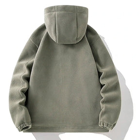 Jaqueta Masculina Polar para Inverno com Bolsos Casual - (Promoção de Inverno 2025)