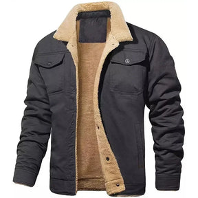 Casaco Masculino Bomber Para Inverno Lã Acolchoada Premium - (Promoção de Inverno 2025)