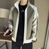 Jaqueta Masculina Para Inverno Estilo Casual com Gola Alta – (Promoção de Inverno 2025)