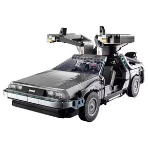 Brinquedo De Volta para o Futuro DL – Montagem de Carro Clássico do Filme