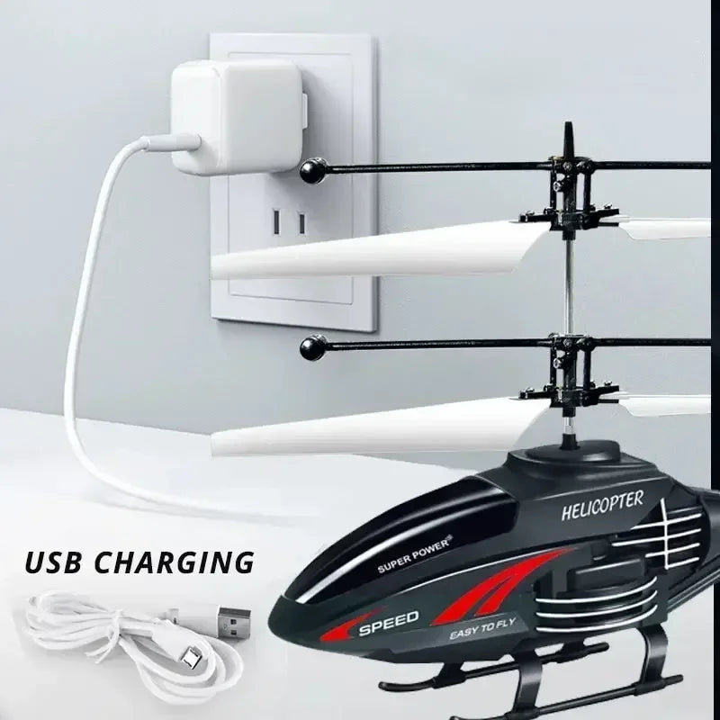 Mini Helicóptero Drone de Mão – Resistente a Quedas e Fácil de Controlar