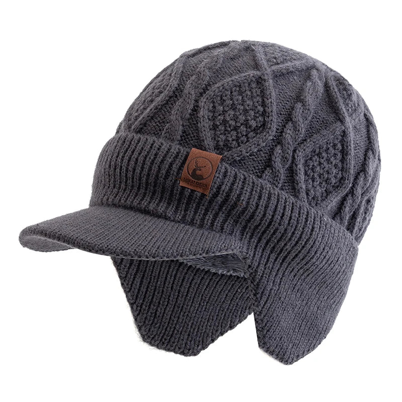 Touca Estilo Boné com Aba para Ouvido e Forro Super Macio – (Promoção de Inverno 2025)