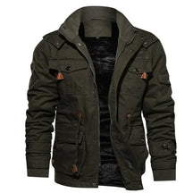 Casaco Masculino Vintage Para Inverno Acolchoado com Capuz - (Promoção de Inverno 2025)