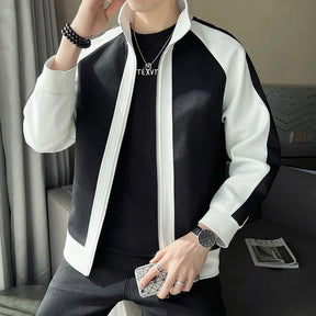 Jaqueta Masculina Para Inverno Estilo Casual com Gola Alta – (Promoção de Inverno 2025)