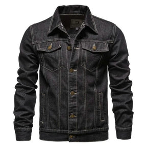 Jaqueta Masculina Jeans Casual Estilo Versátil – (Promoção de Inverno 2025)