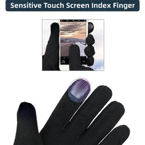 Luvas Unissex para Clima Frio – Térmicas, Touch Screen