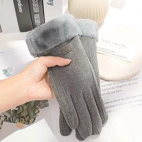 Luvas Femininas de Inverno – Forro Peluciado, Touch Screen