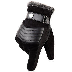 Luvas Masculinas de Inverno em Material Premium com Função Touch
