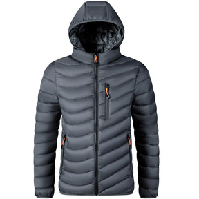 Jaqueta Masculina Corta-Vento Parka Casual Fashion com Capuz - (Promoção de Inverno 2025)