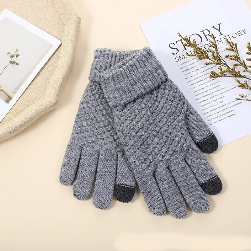 Luvas de Inverno Touch Screen – Unissex, Quentes
