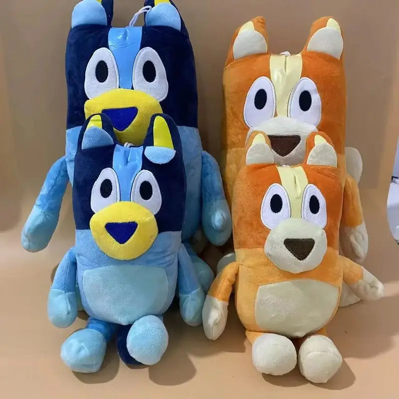 Boneco de Pelúcia Bluey & Bingo – Brinquedo Macio para Presentear