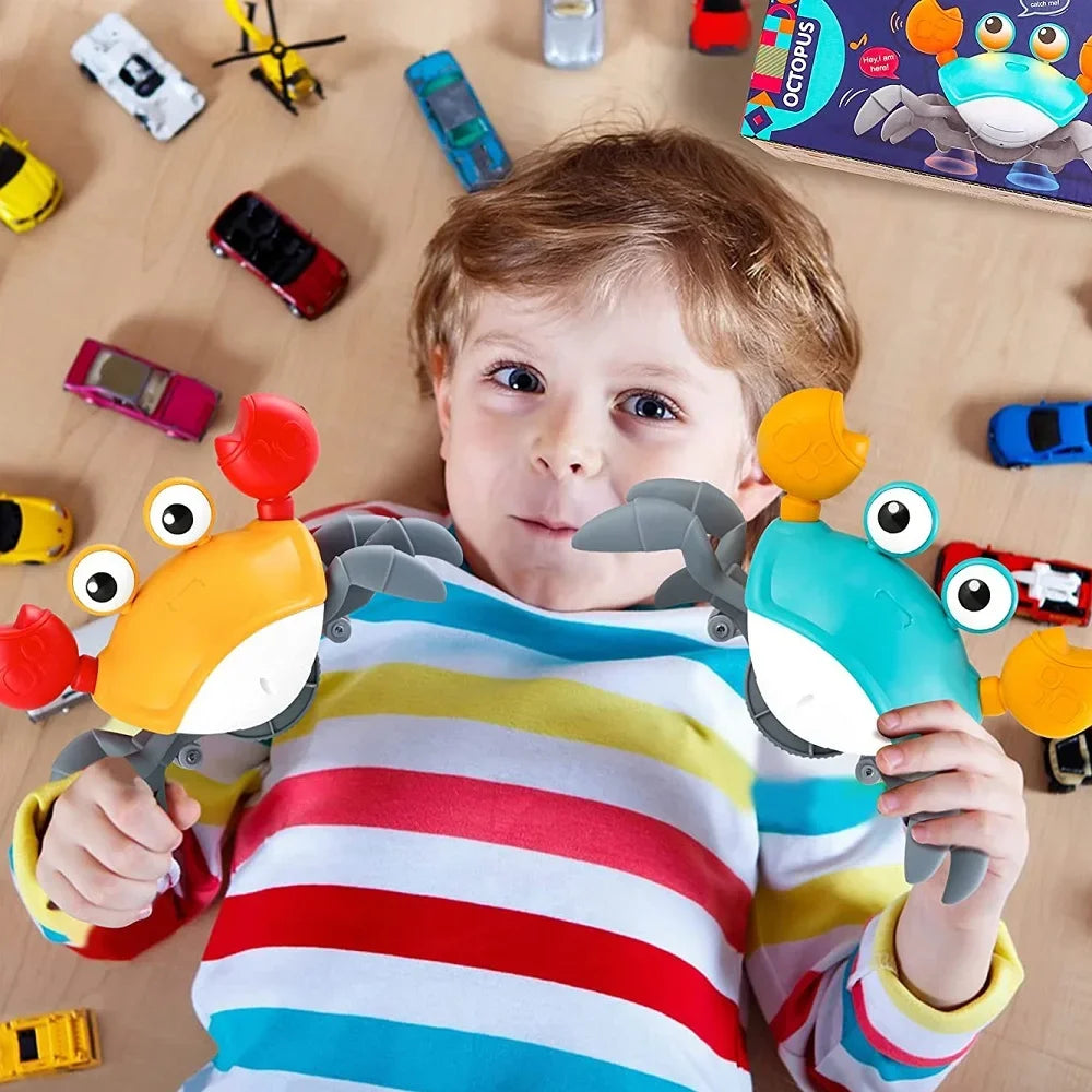 Brinquedo Caranguejo Fugitivo – Interativo e Educativo para Crianças