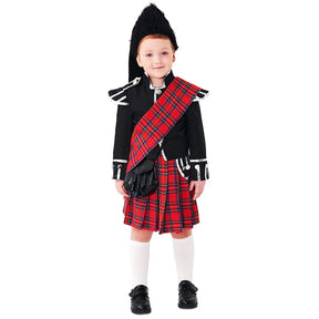 Fantasia Menino Escocês – Roupa Tradicional Completa