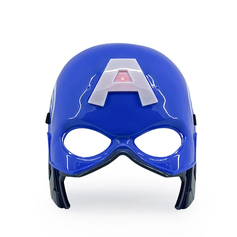 Máscara Infantil de Super-Herói com LED