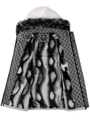 Casaco Masculino com Capuz Impermeável Acolchoado - (Promoção de Inverno 2025)