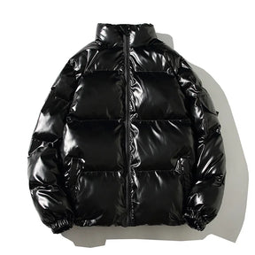 Jaqueta Parka Masculina com Capuz Forro Quente Design Corta-Vento com Zíper – (Promoção de Inverno 2025)