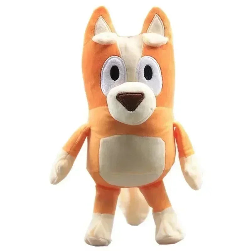 Boneco de Pelúcia Bluey & Bingo – Brinquedo Macio para Presentear