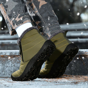 Bota Masculina Para Inverno WinterGrip™ Impermeável e Antiderrapante - (Promoção de Inverno 2025)