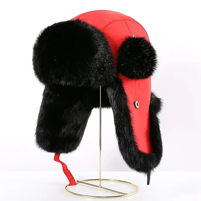 Chapéu Masculino de Inverno com Protetor de Orelha e Forro Quente – (Promoção de Inverno 2025)
