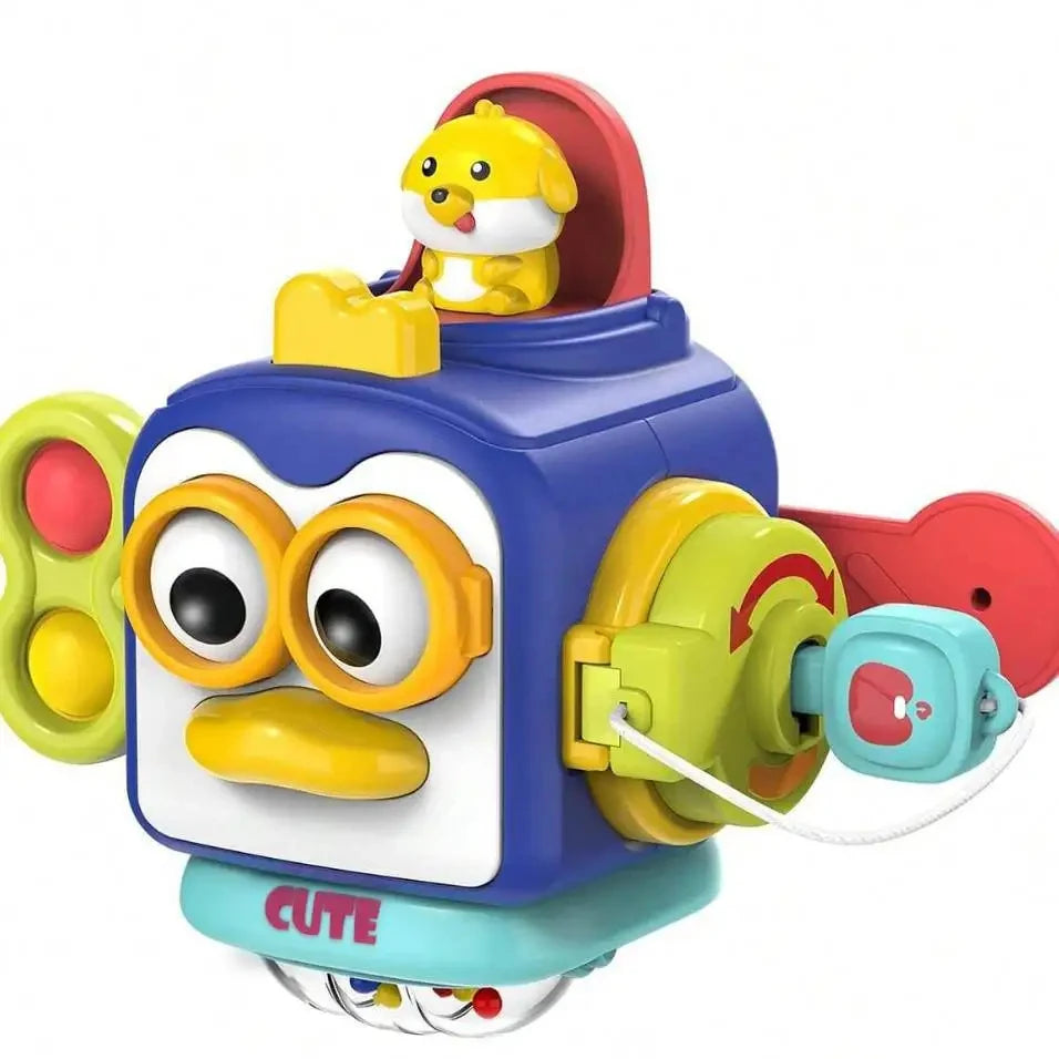 Brinquedo Educativo de Blocos – Kit Completo com 130 Peças