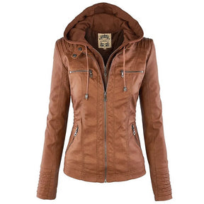 Jaqueta Feminina Básica Impermeável Corta-Vento - (Promoção de Inverno 2025)