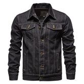 Jaqueta Masculina Jeans Casual Estilo Versátil – (Promoção de Inverno 2025)