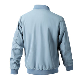 Jaqueta Masculina Bomber Manga Longa Estilo Britânico Para Inverno – (Promoção de Inverno 2025)