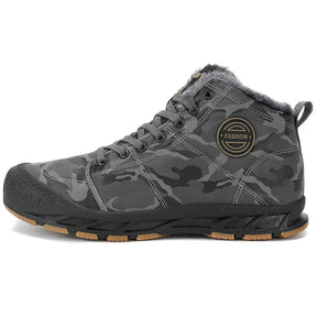 Bota Masculina de Inverno Antiderrapante com Forro Quente Leve e Minimalista – (Promoção de Inverno 2025)