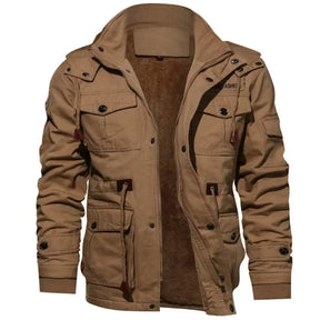 Casaco Masculino Vintage Para Inverno Acolchoado com Capuz - (Promoção de Inverno 2025)