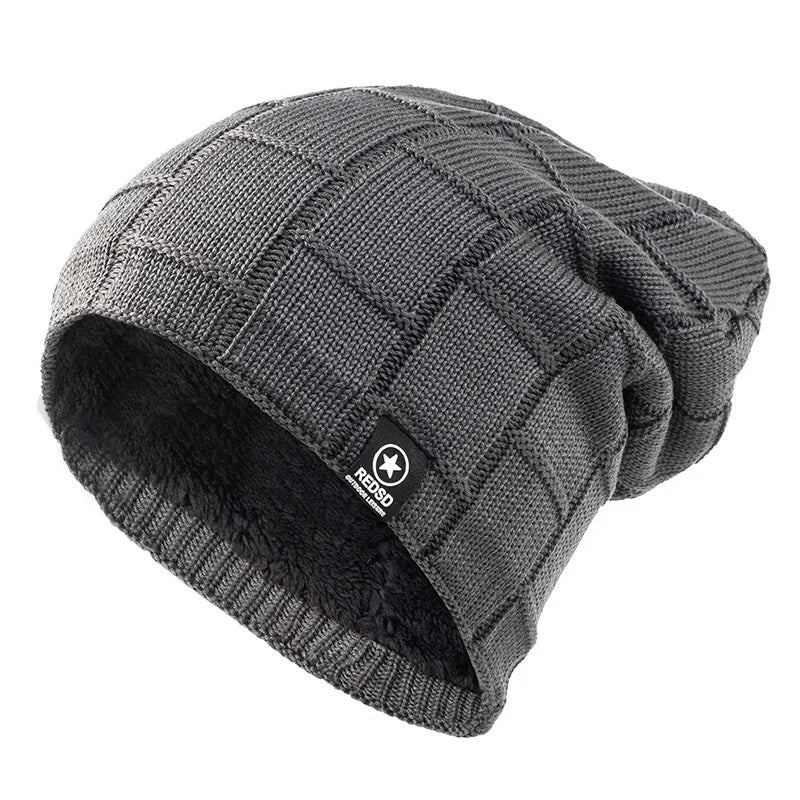 Gorro Unissex Sem Aba com Malha Grossa e Forro Térmico – (Promoção de Inverno 2025)