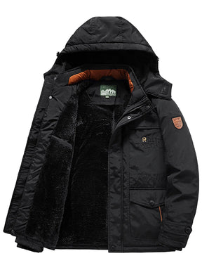 Casaco Masculino Vintage Para Inverno Acolchoado com Capuz - (Promoção de Inverno 2025)