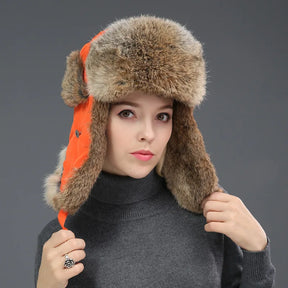 Chapéu Masculino de Inverno com Protetor de Orelha e Forro Quente – (Promoção de Inverno 2025)