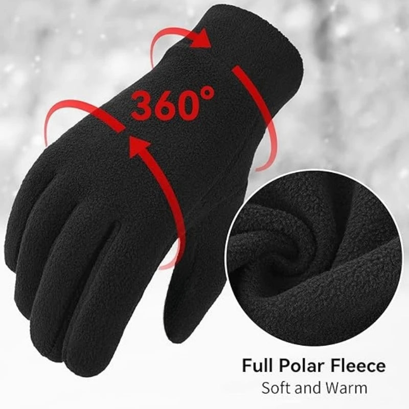 Luvas Unissex para Clima Frio – Térmicas, Touch Screen